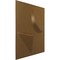 Ekena Millwork 11 7/8in. W x 11 7/8in. H Apollo EnduraWall Decorative 3D Wall Panel Covers 0.98 Sq. Ft. WP12X12APCGH - alternate 2